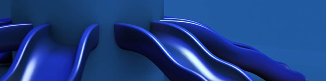 3D depiction of a slide 