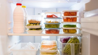 Food in fridge