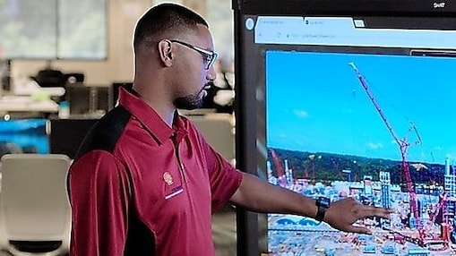 Photo of Terrance Gettings, Production Operator at Shell Polymers