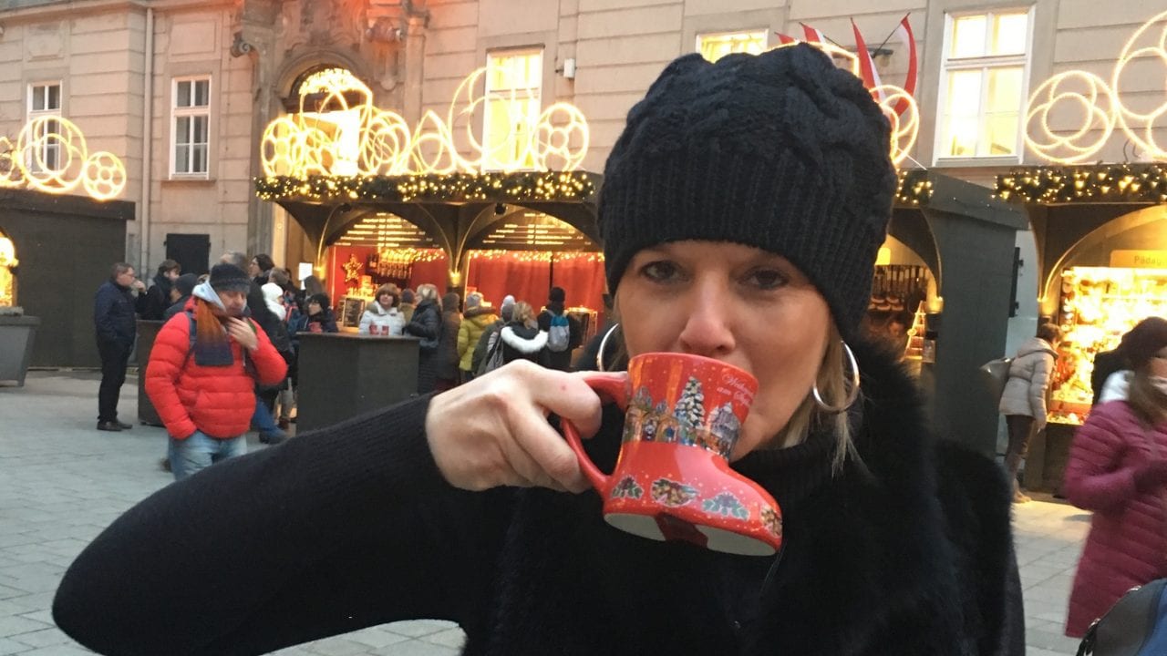 Kim McPhillips in Vienna for a board meeting