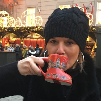 Kim McPhillips in Vienna for a board meeting