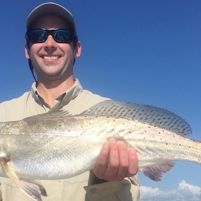 Vincent Kubeczka holding big fish