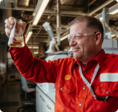 Man in polymers PPE
