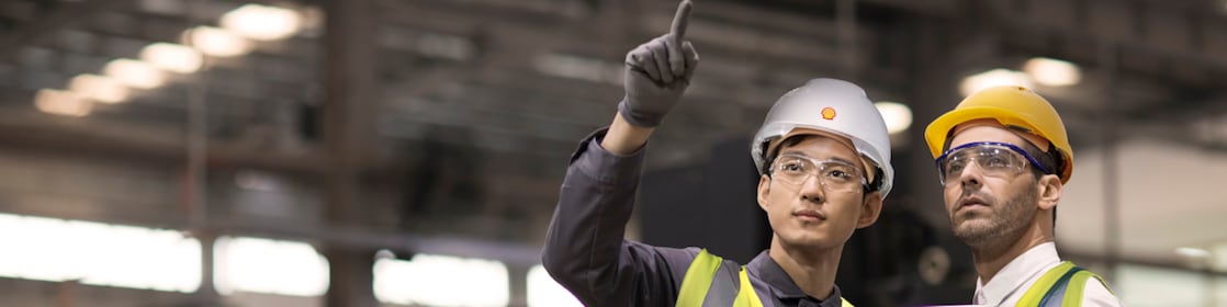 Expert helping converter to troubleshoot problems with blown film downtime