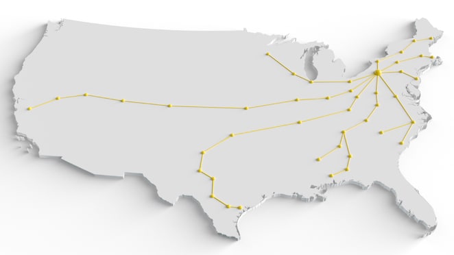 Map Showing Shell Polymers Location in Monaca, PA