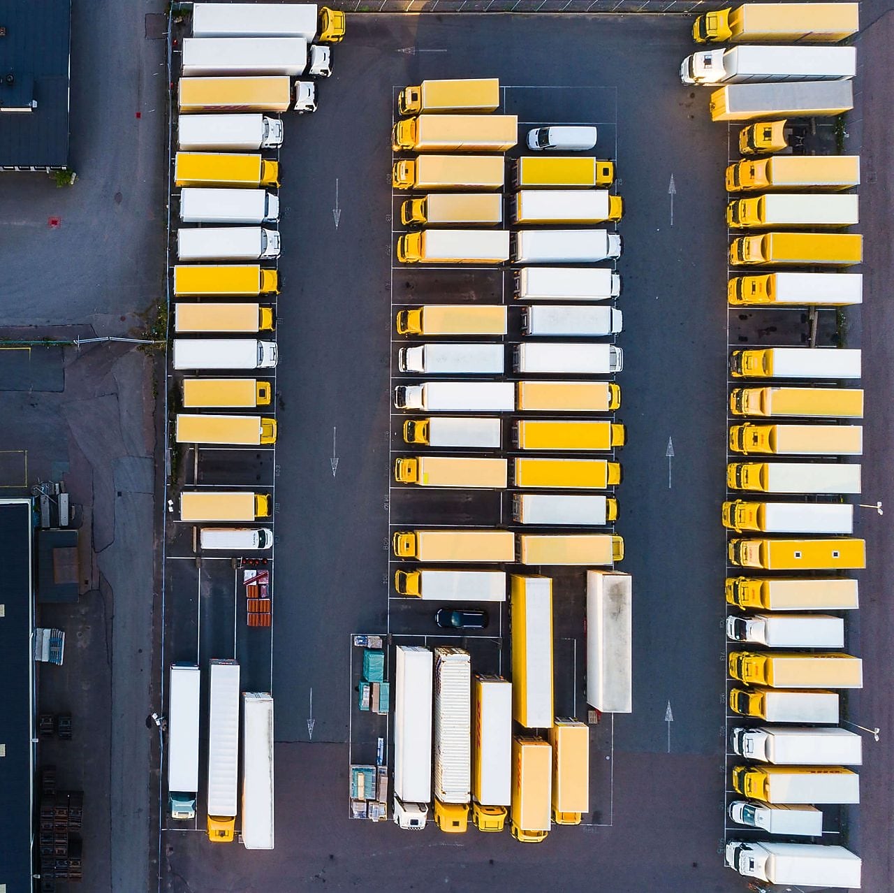 Top view of SIT yard