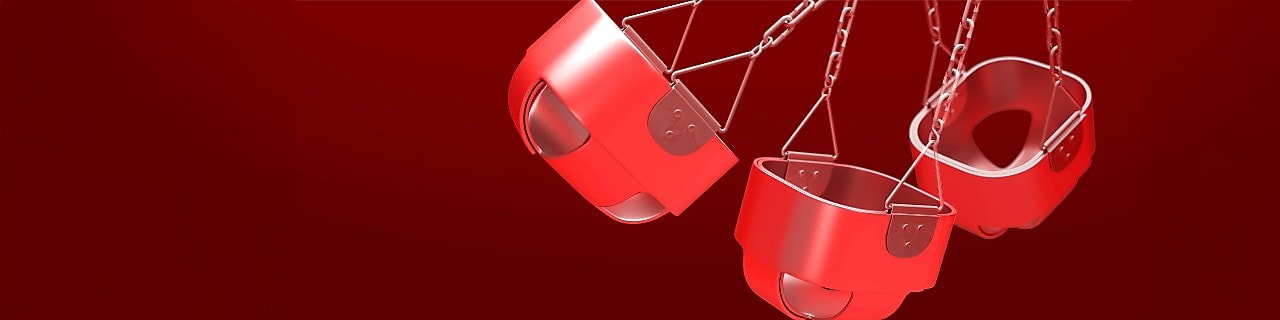 3D depiction of swings