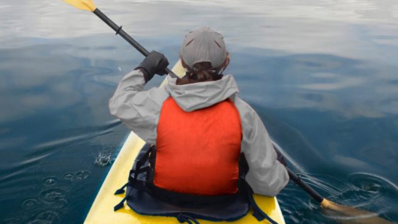 Person in kayak