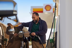 Pay at the pump options at a Retail station in Calgary