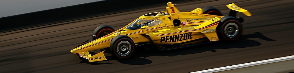 Shell IndyCar on the track
