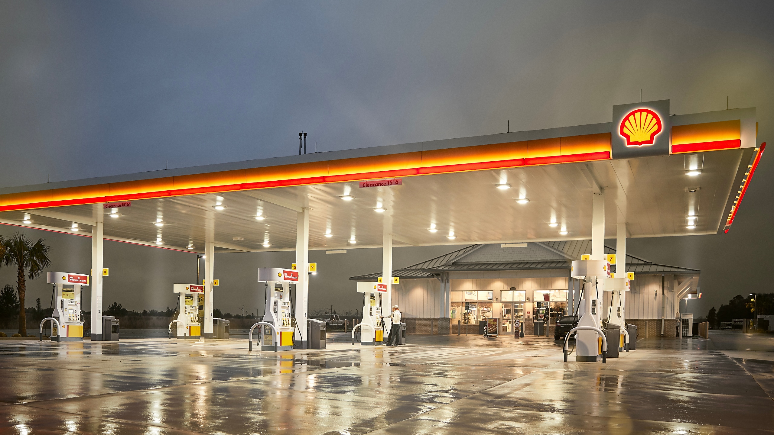 Shell Gas Station