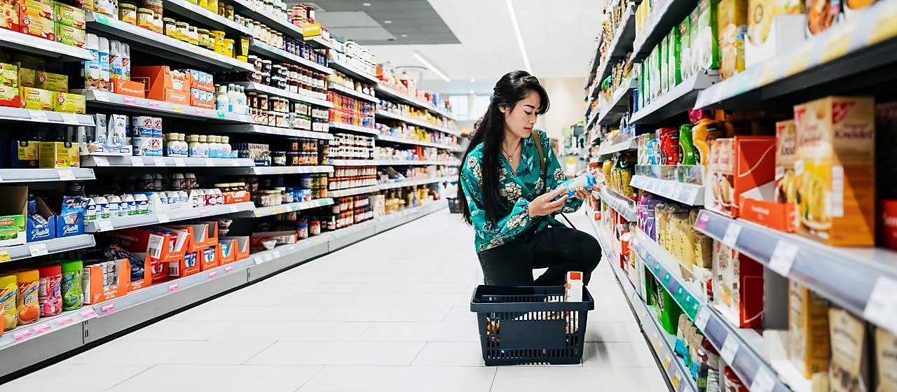 Supermarket shopping