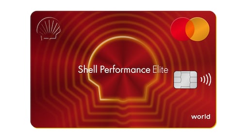 Shell Performance Elite Front – Red Credit Card